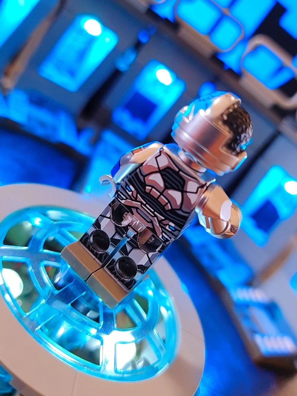 Cyborg Minifigure Lego Compatible